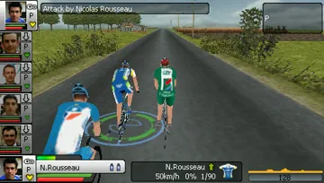 Pro Cycling Season 2008 - Le Tour de France (EU) screen shot game playing